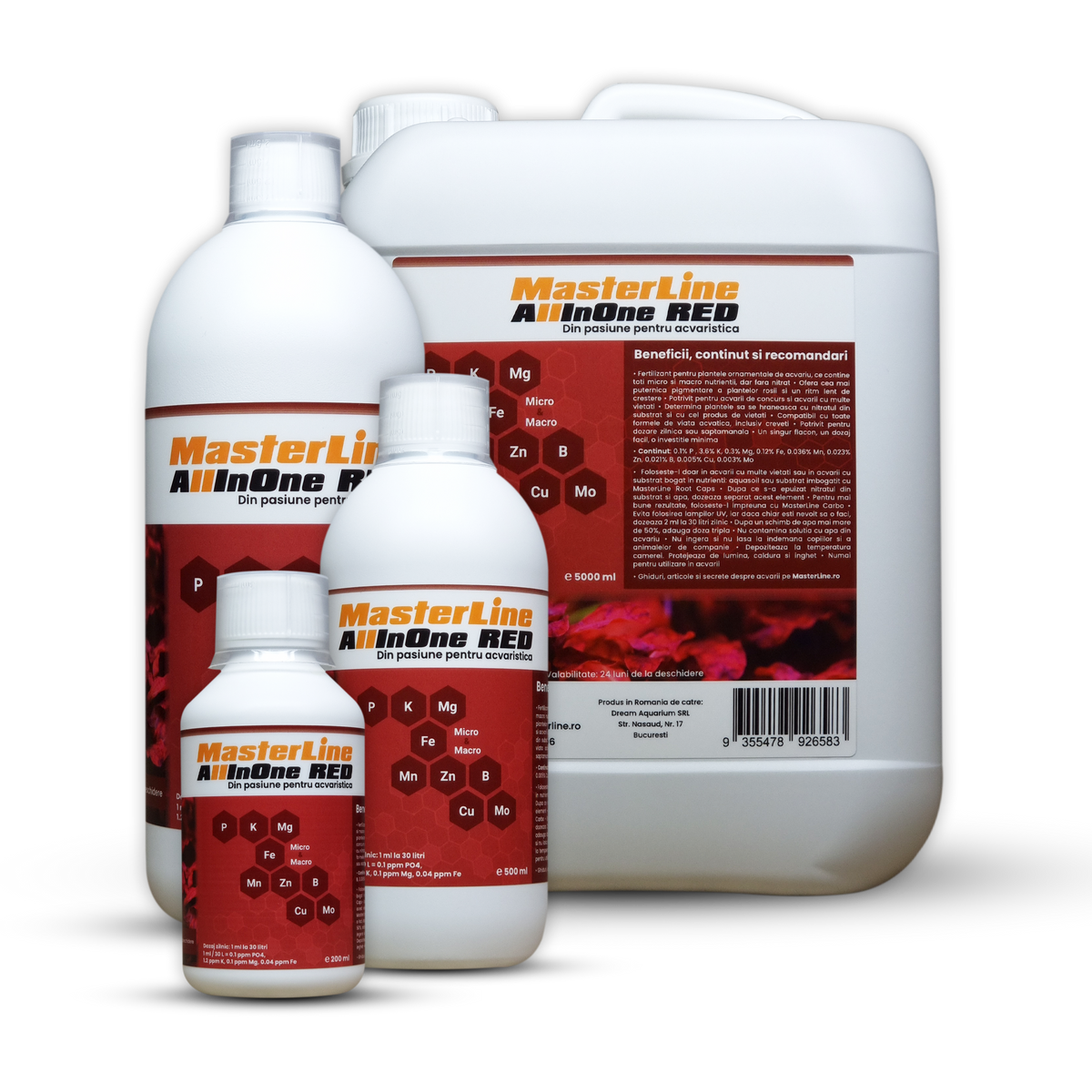 MasterLine All In One Red