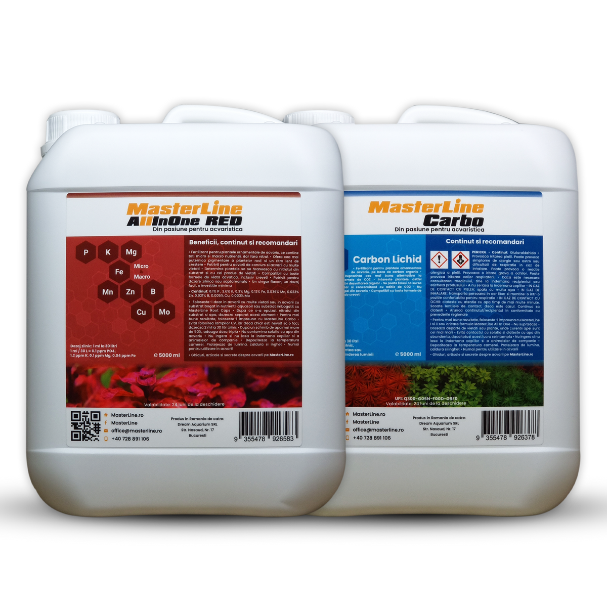 MasterLine All In One Red &amp; Carbo