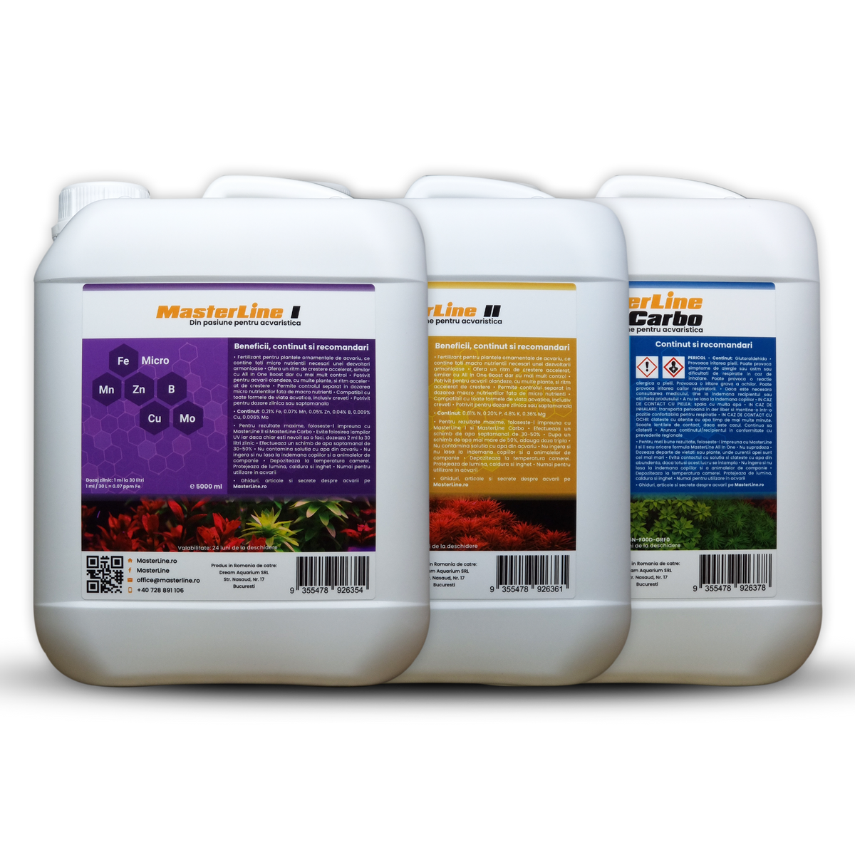 MasterLine I, II &amp; Carbo